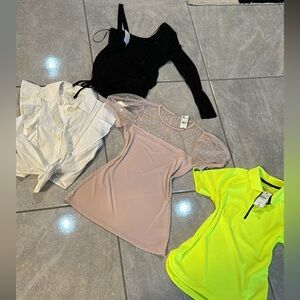 Bundle of 4 new shirts